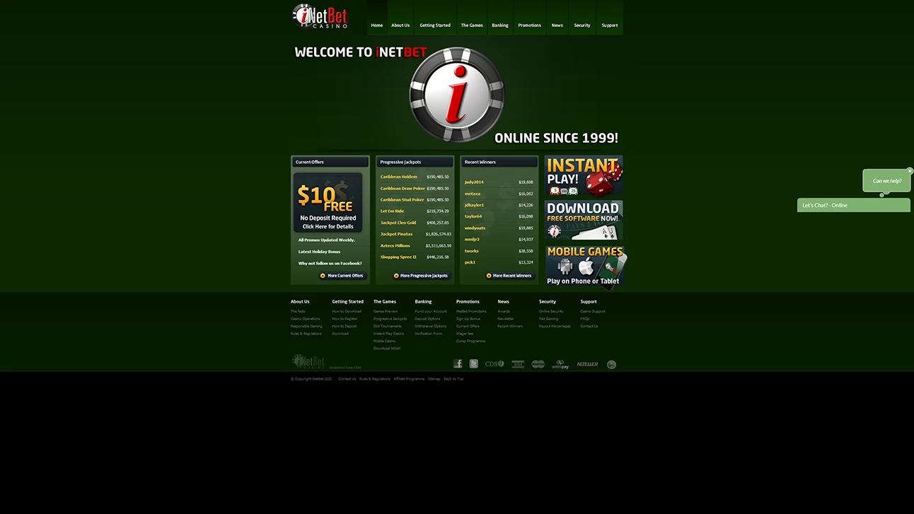 iNetBet Casino  Casino