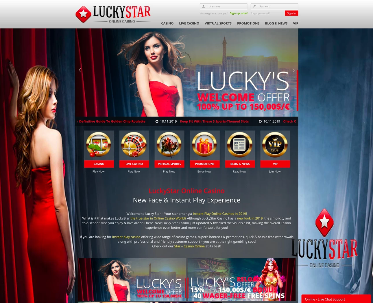 Lucky Star Casino  Casino