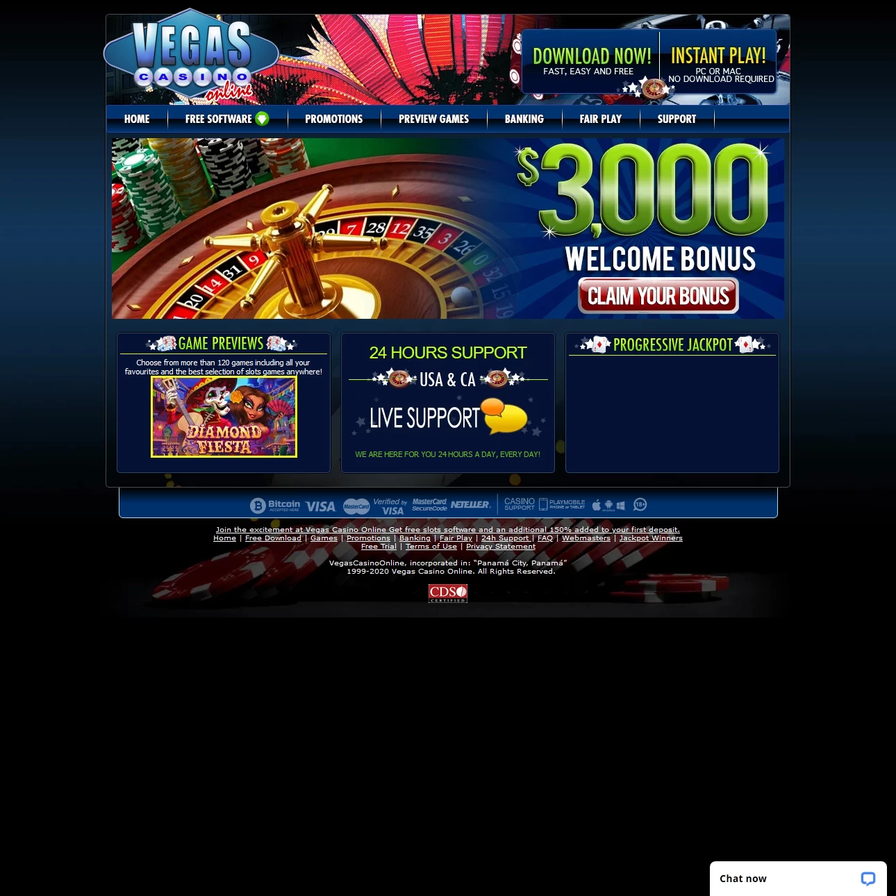 Vegas Casino Online  Casino